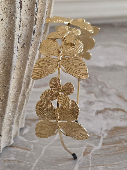 GOLD BUTTERFLY HEADBAND