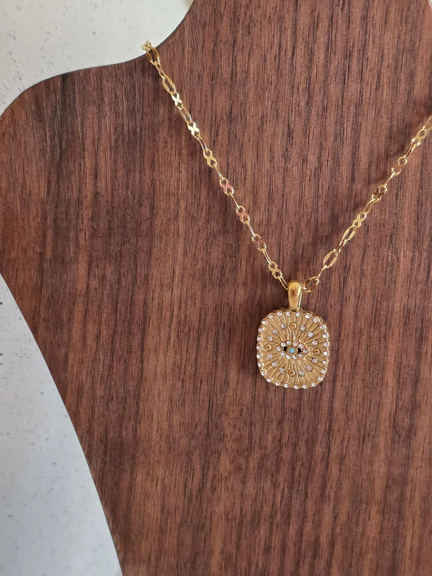 LIVIA EVIL EYE NECKLACE