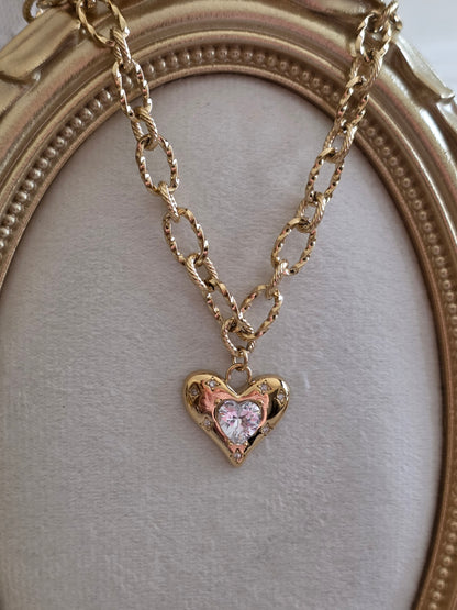 SHERAN HEART NECKLACE