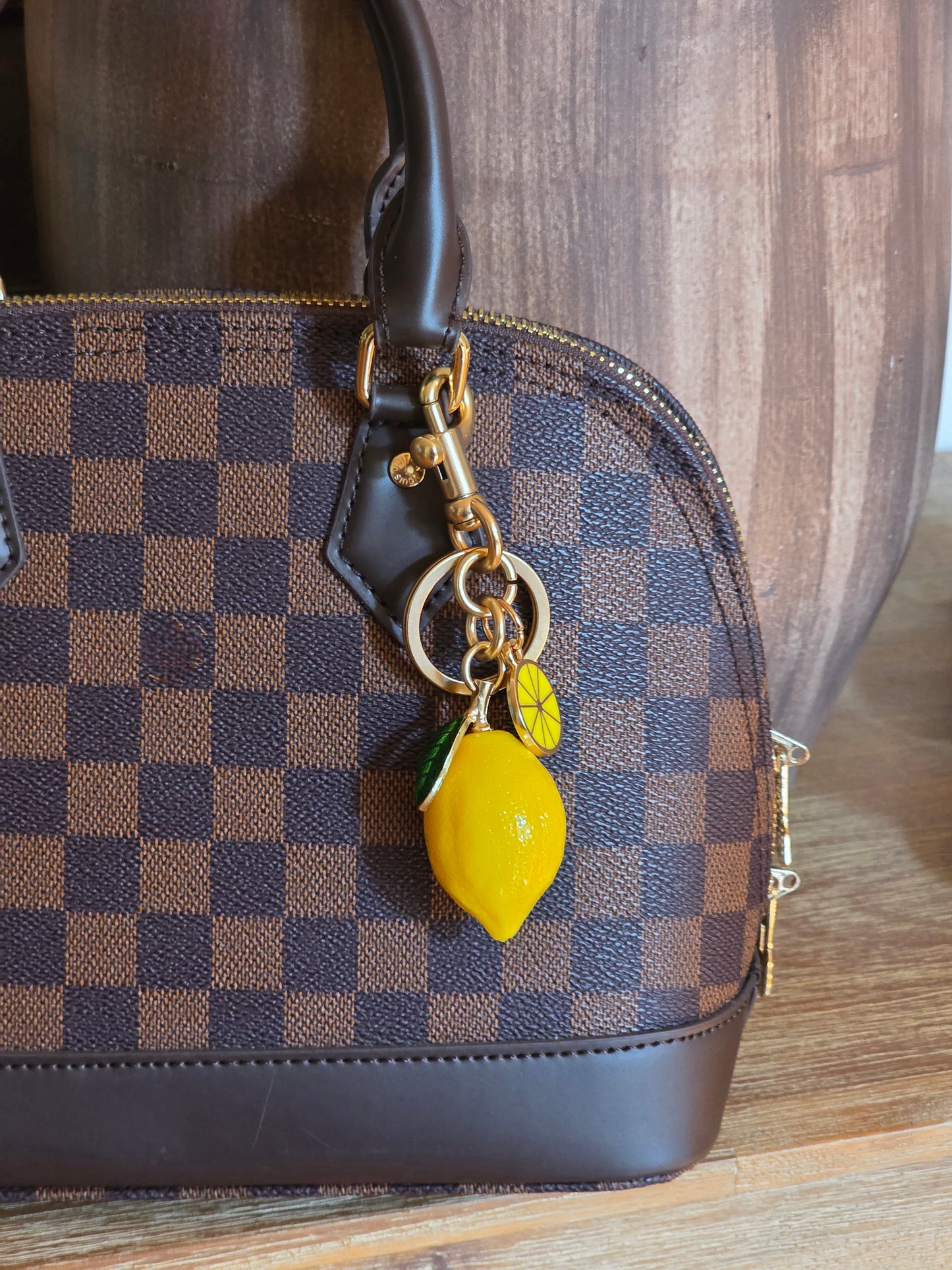 LEMON KEYRING