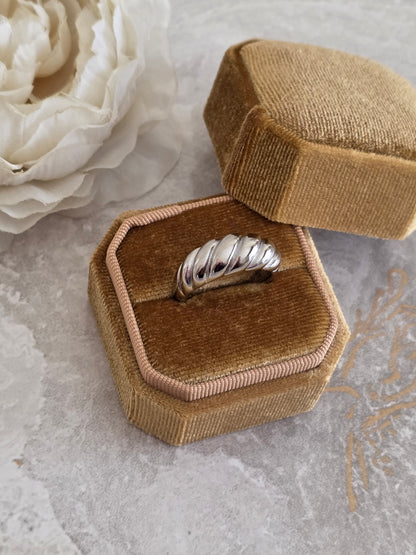 KALA TWIST RING SILVER