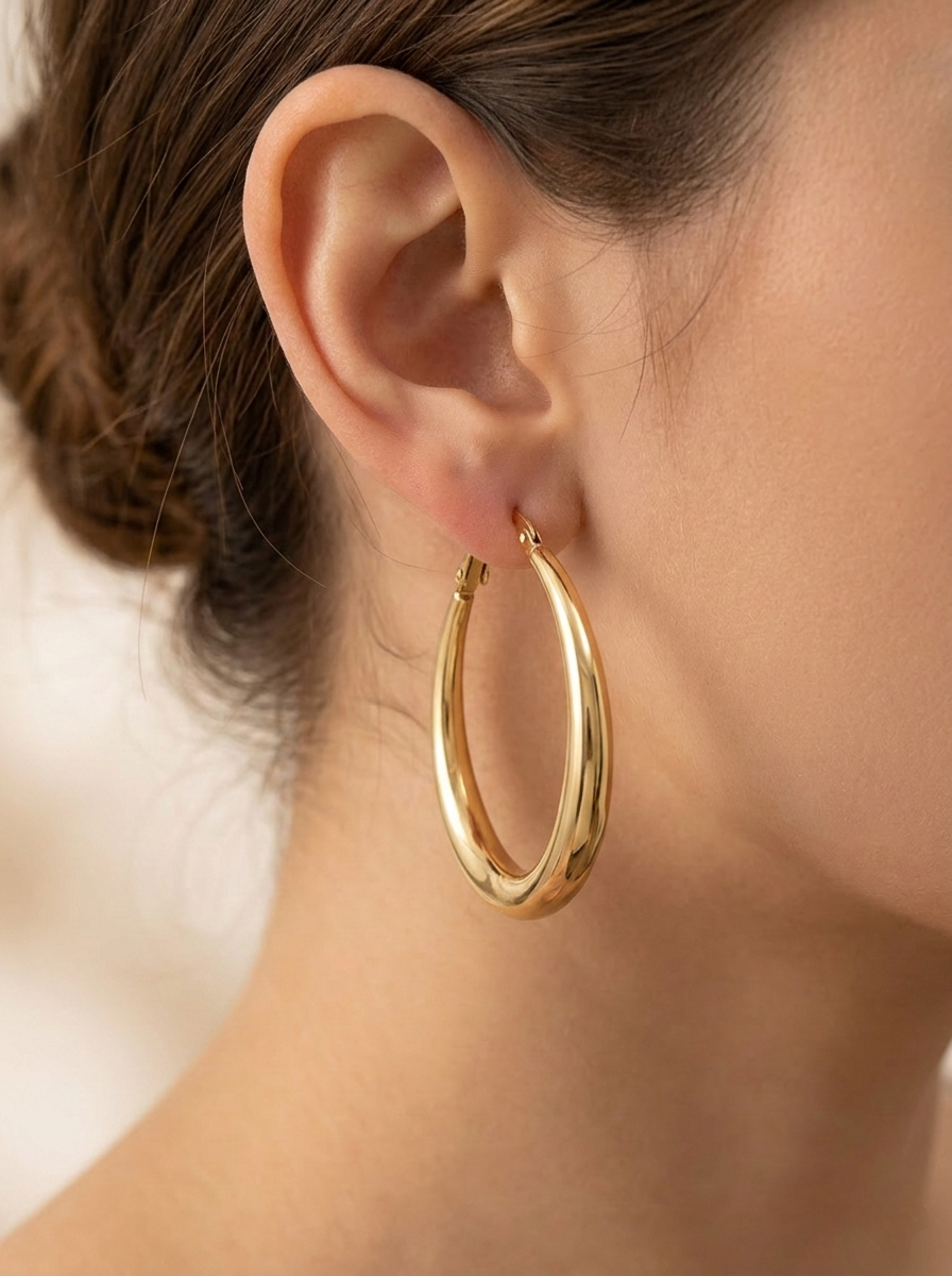 VERDA HOOP EARRINGS