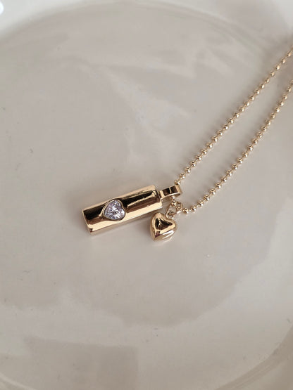 SARAY HEART NECKLACE