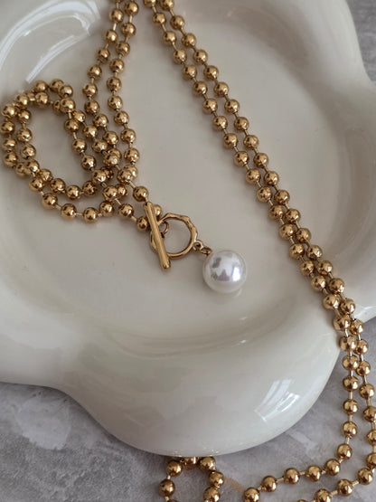 LENA PEARL NECKLACE