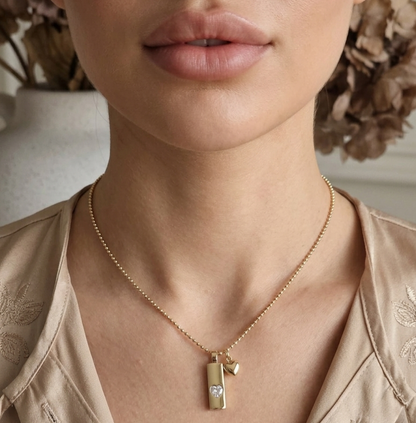 SARAY HEART NECKLACE