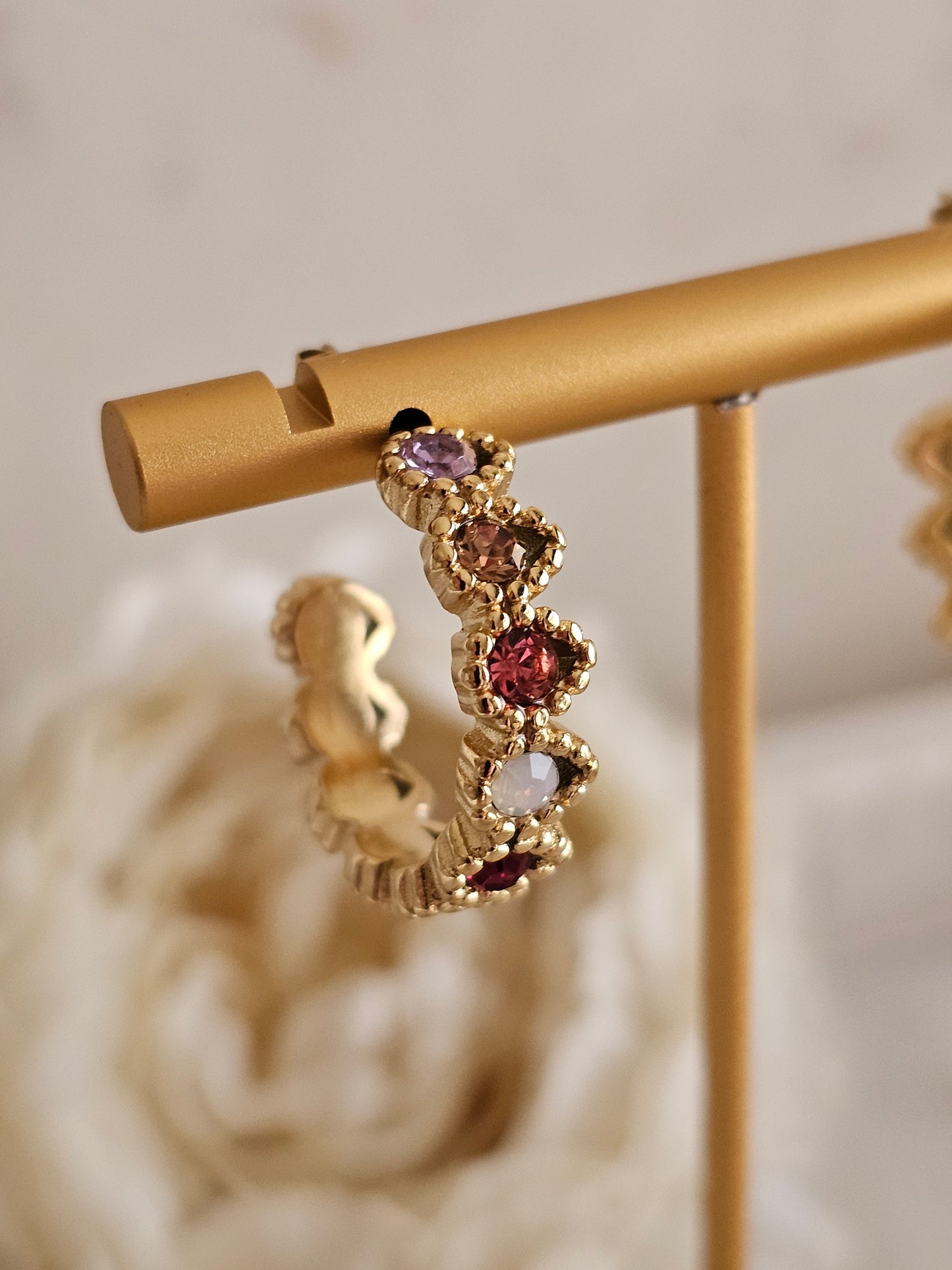 CHLOE HOOP EARRINGS