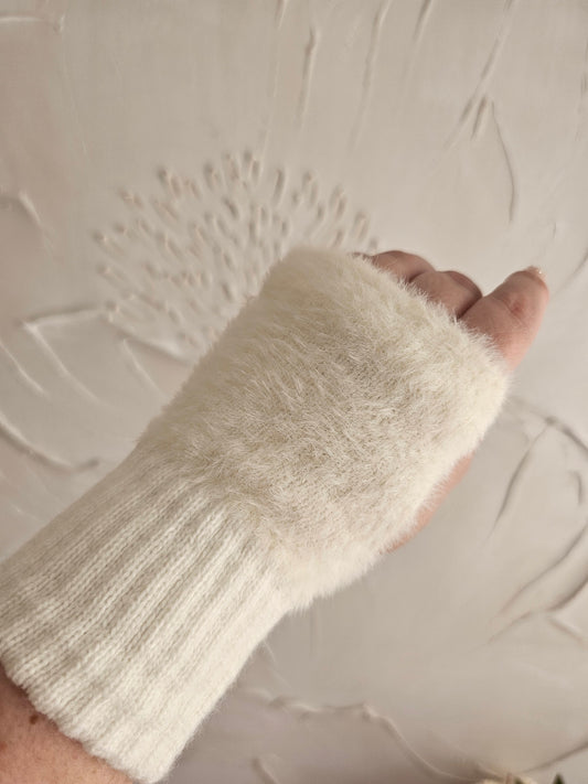 Soft warm hand warmers gloves