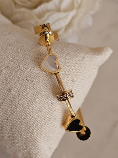 EMET HEART BANGLE