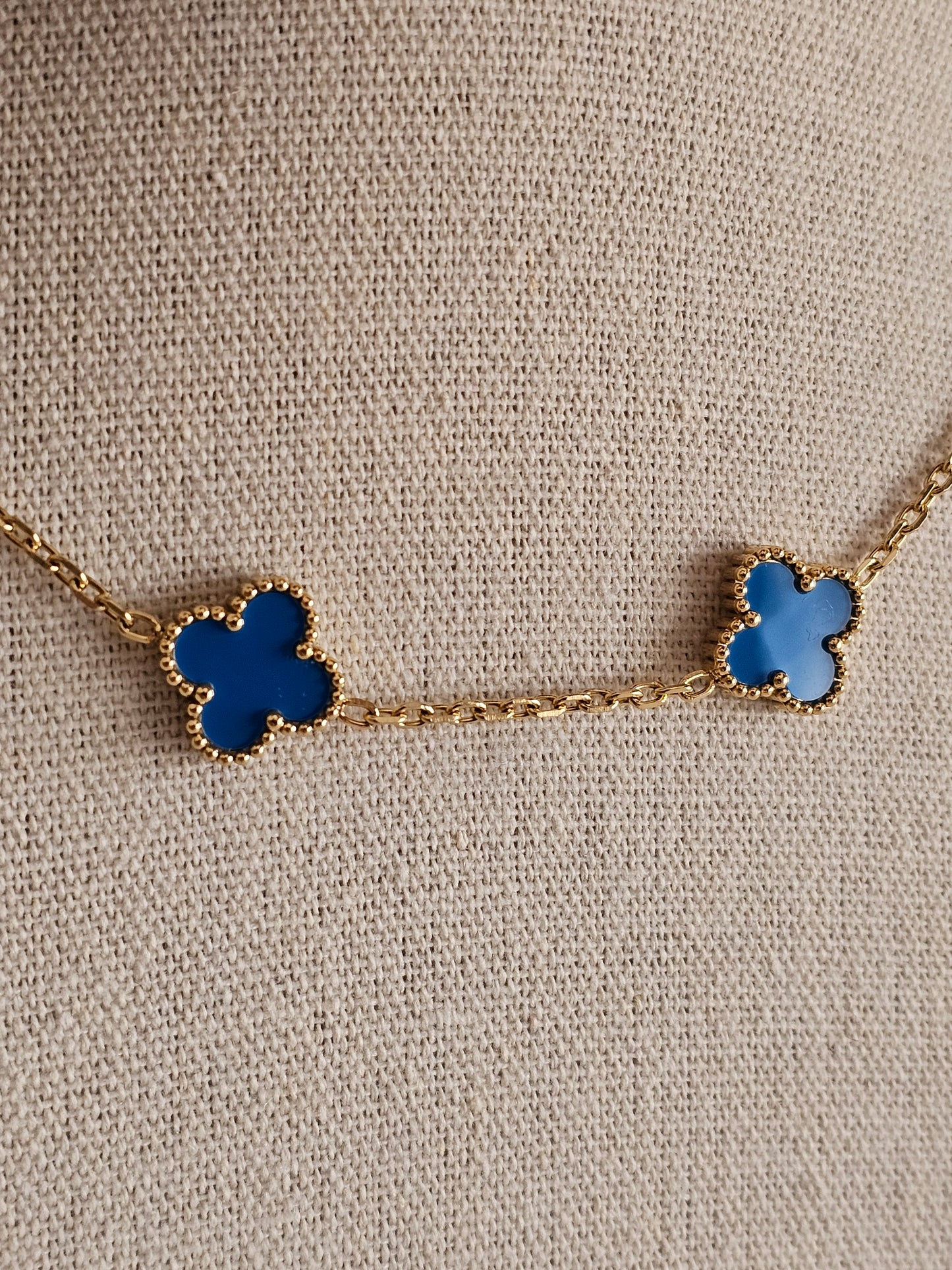 NYLA MULTI CLOVER NECKLACE