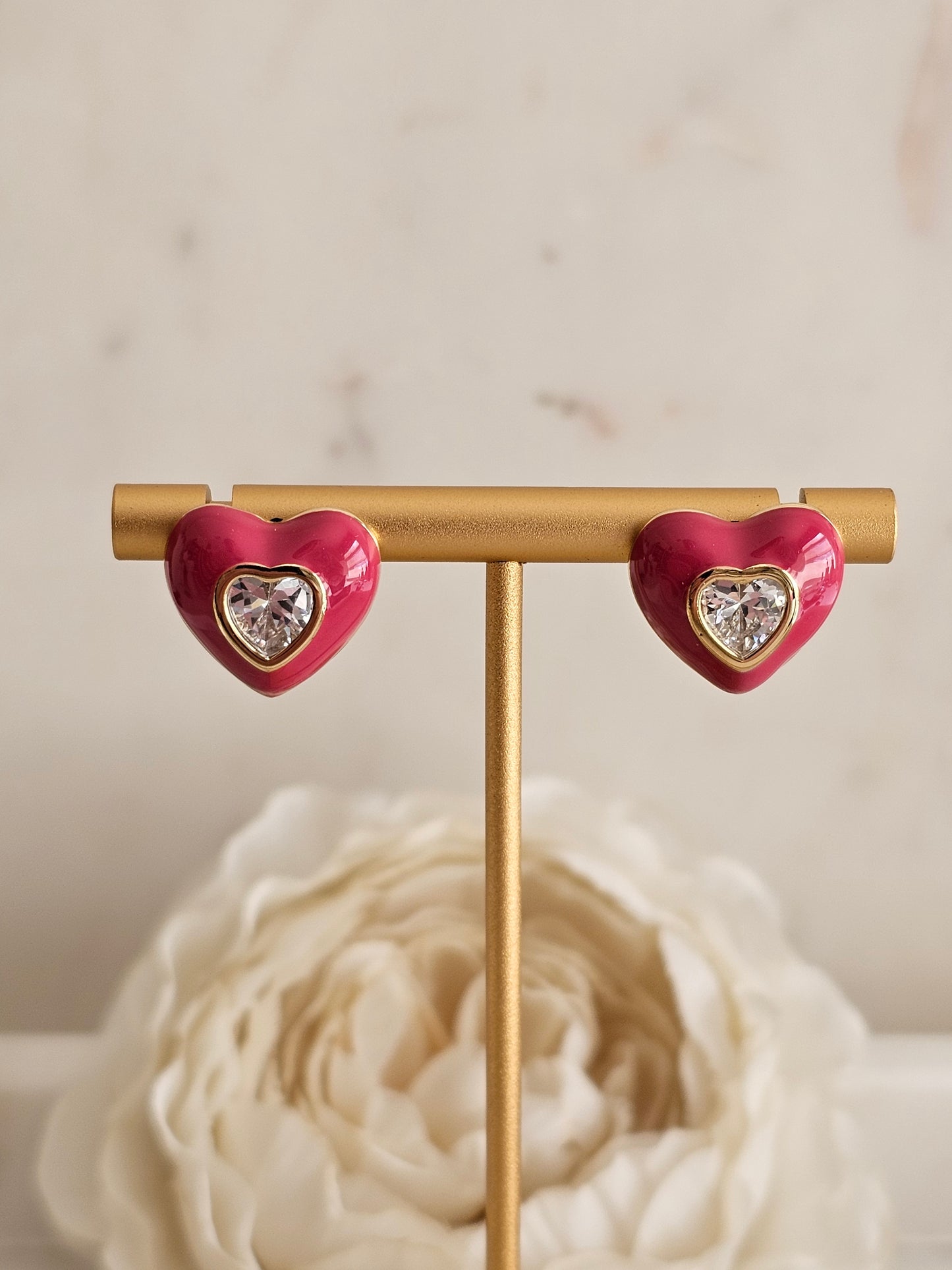 AYSHA HEART EARRINGS