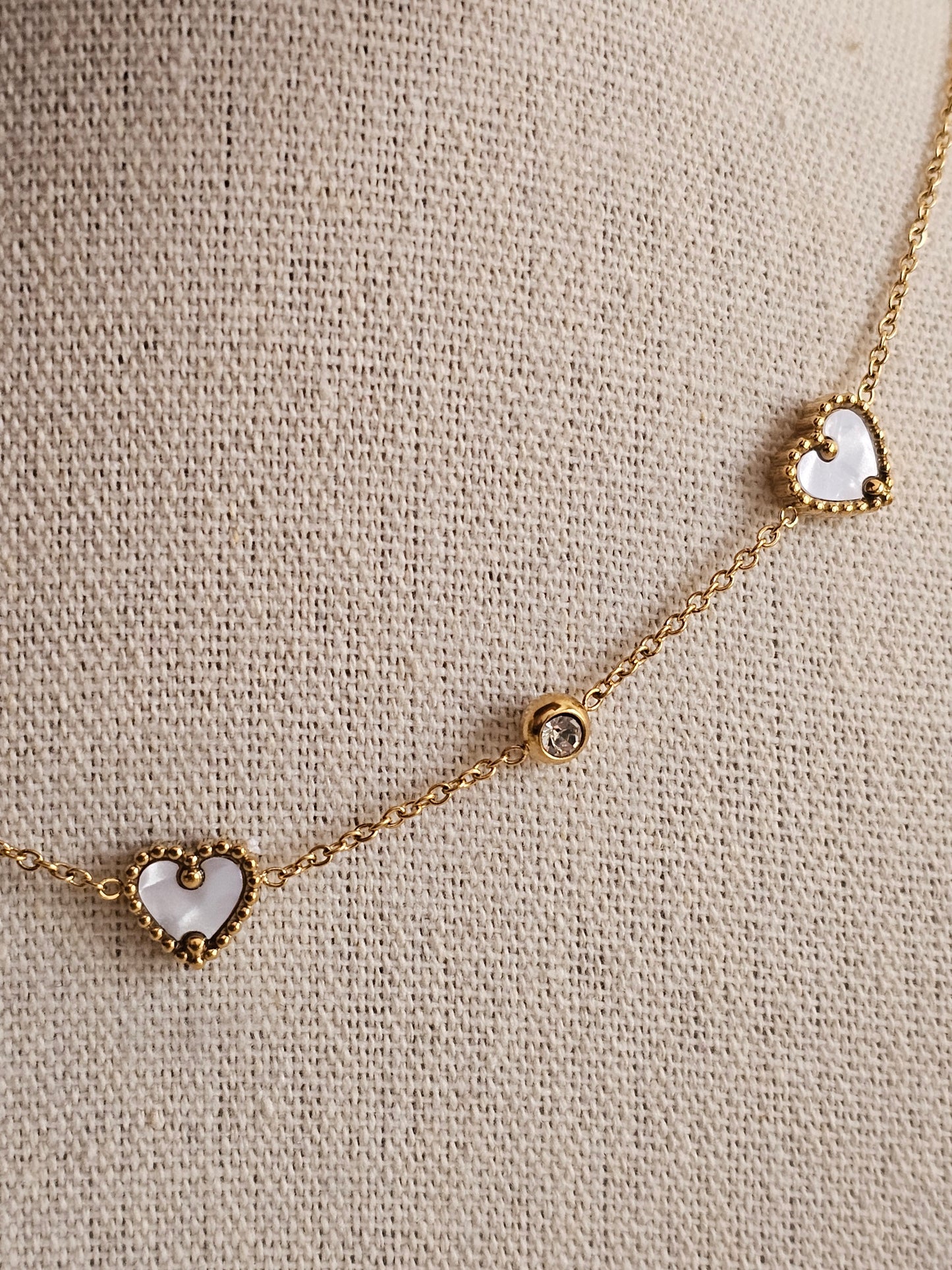 MILANA HEART NECKLACE