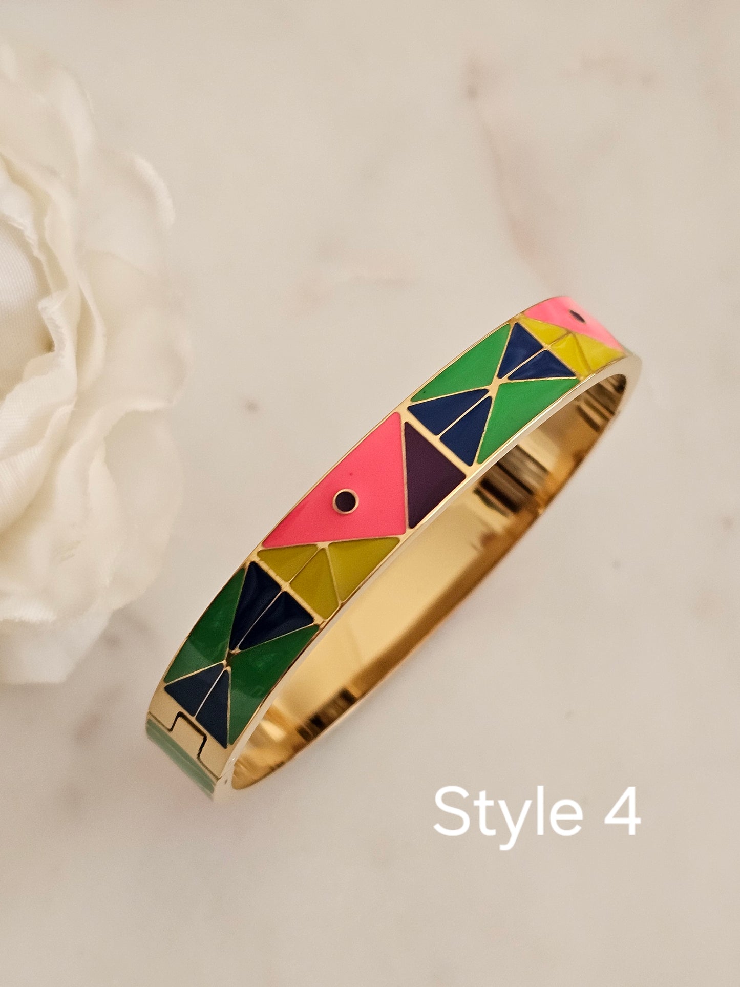 BAHAR ENAMEL BANGLE