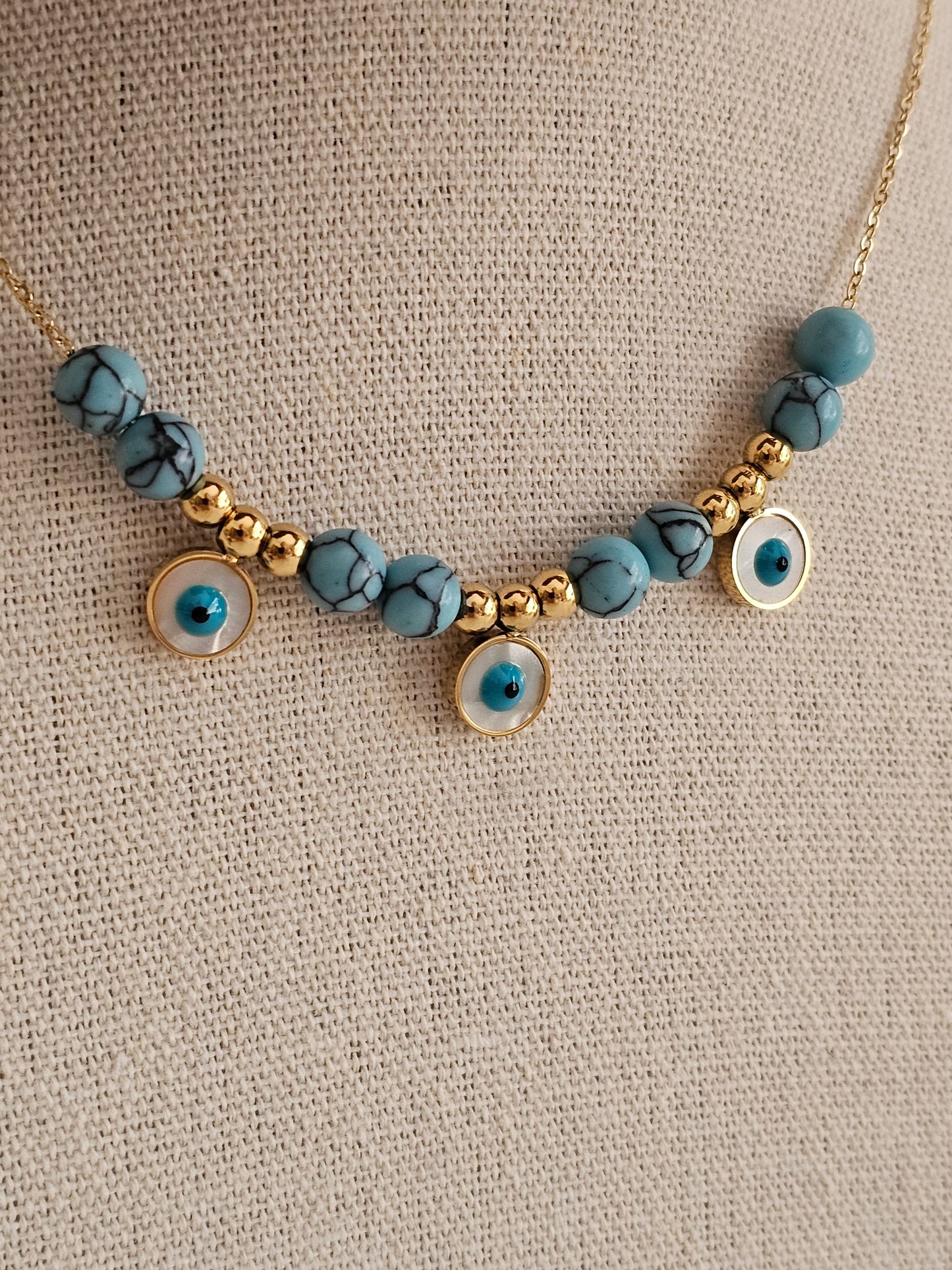 BELIN EVIL EYE NECKLACE