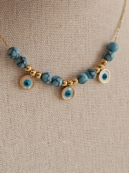 BELIN EVIL EYE NECKLACE