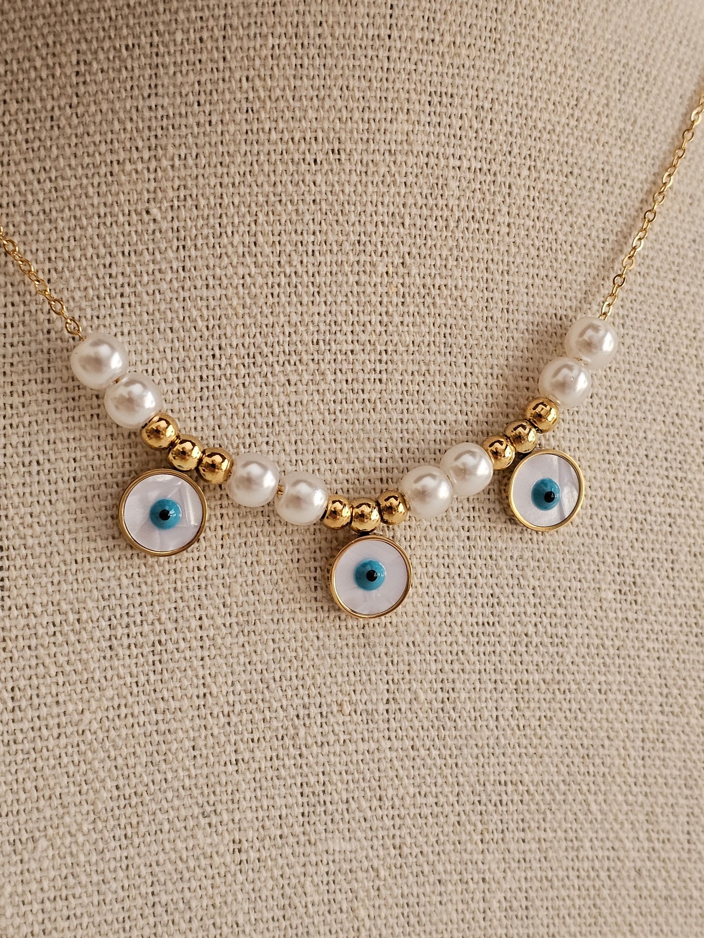 BELIN EVIL EYE NECKLACE