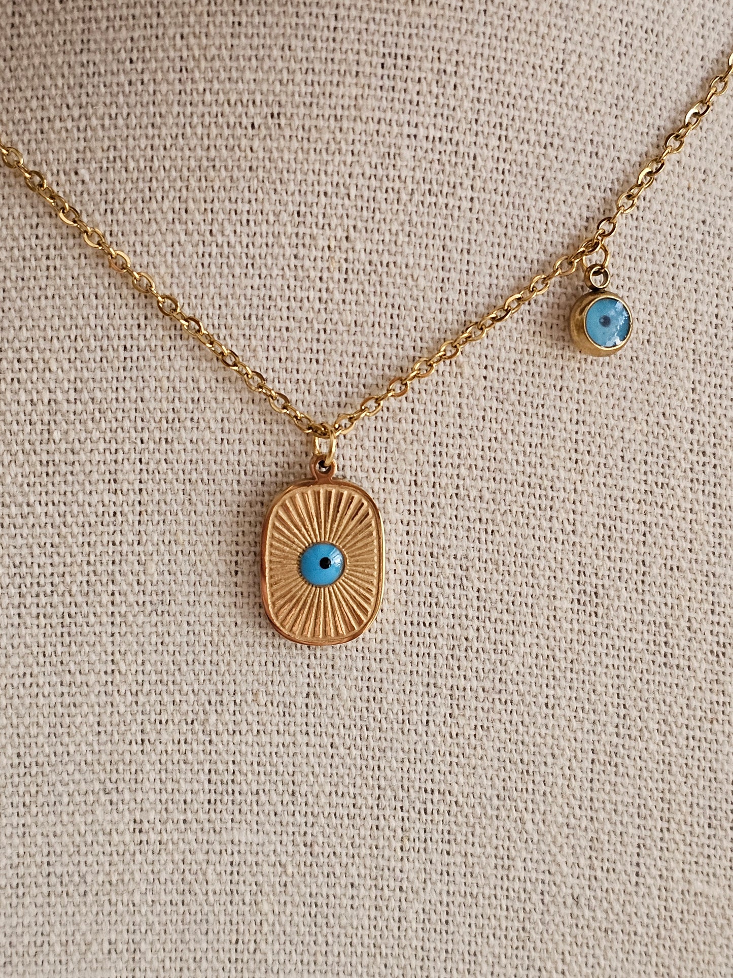 ZERIN EVIL EYE NECKLACE