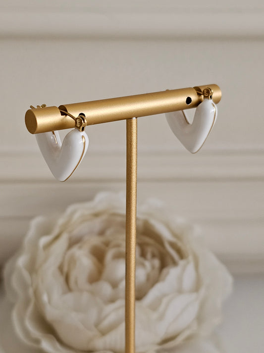ALISA HEART EARRINGS