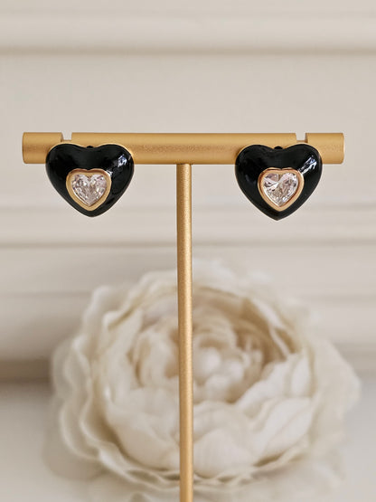 AYSHA HEART EARRINGS