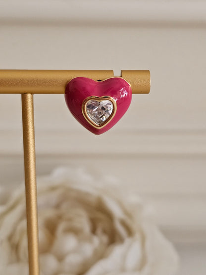 AYSHA HEART EARRINGS