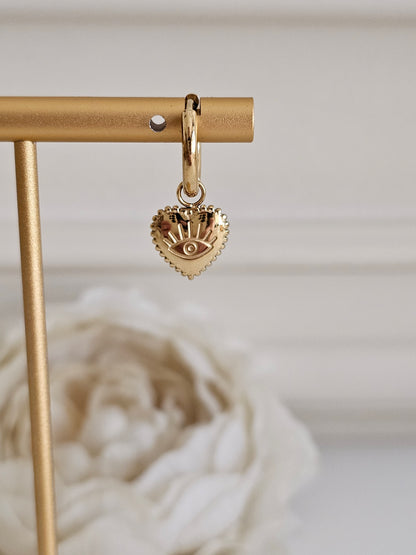 ASEL EVIL EYE EARRINGS
