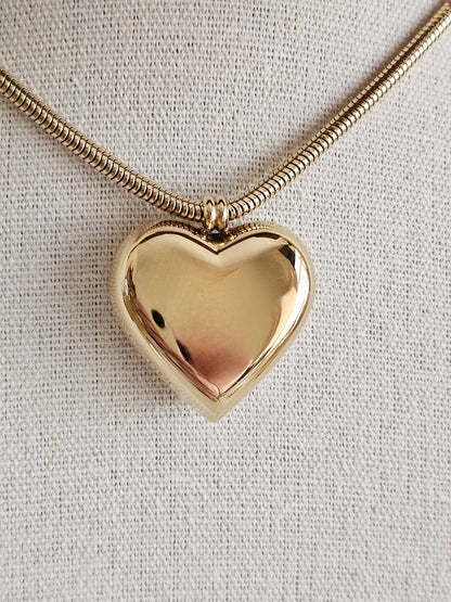 BIKEM CHUNKY BUBBLE HEART NECKLACE