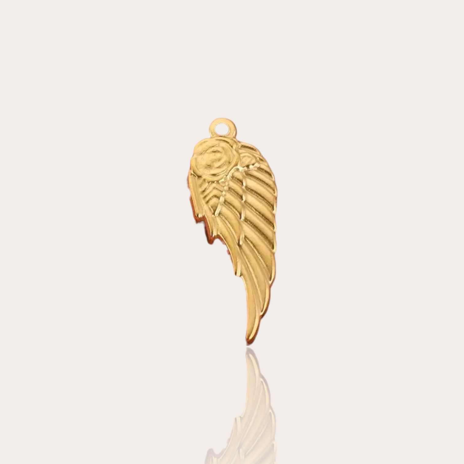 Angel wing charm