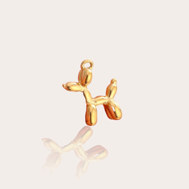 Balloon dog charm