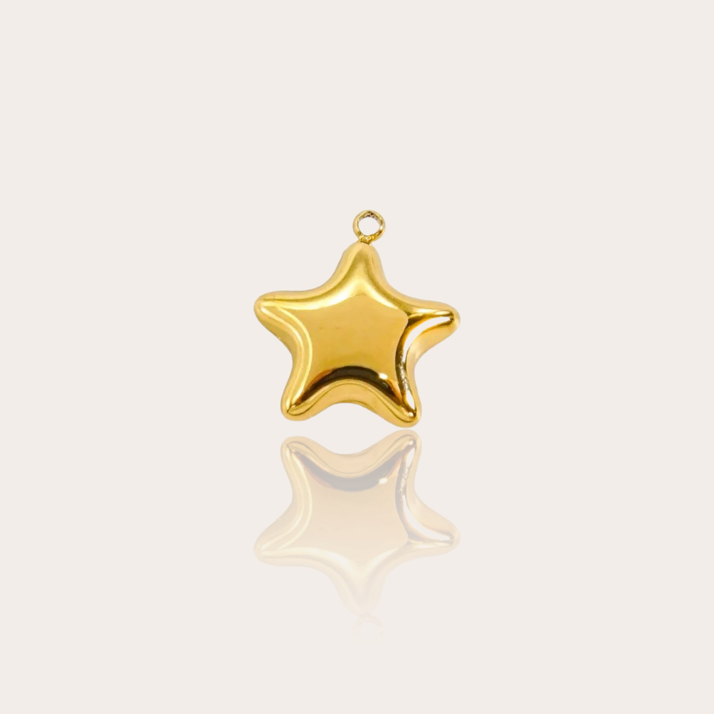 Balloon star charm