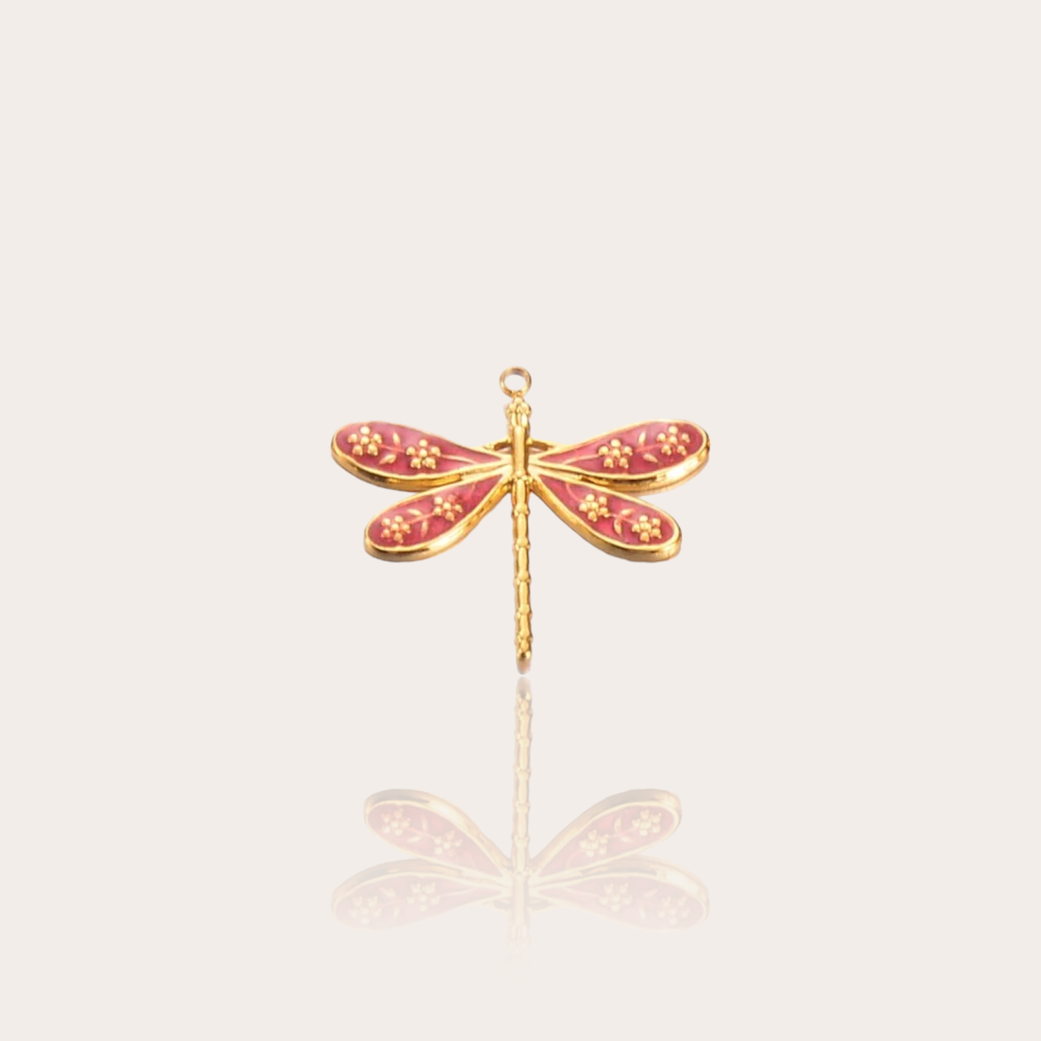 Dragonfly charm