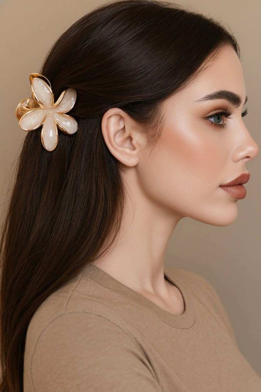 FLOWER ELEGANCE HAIR CLAW SET