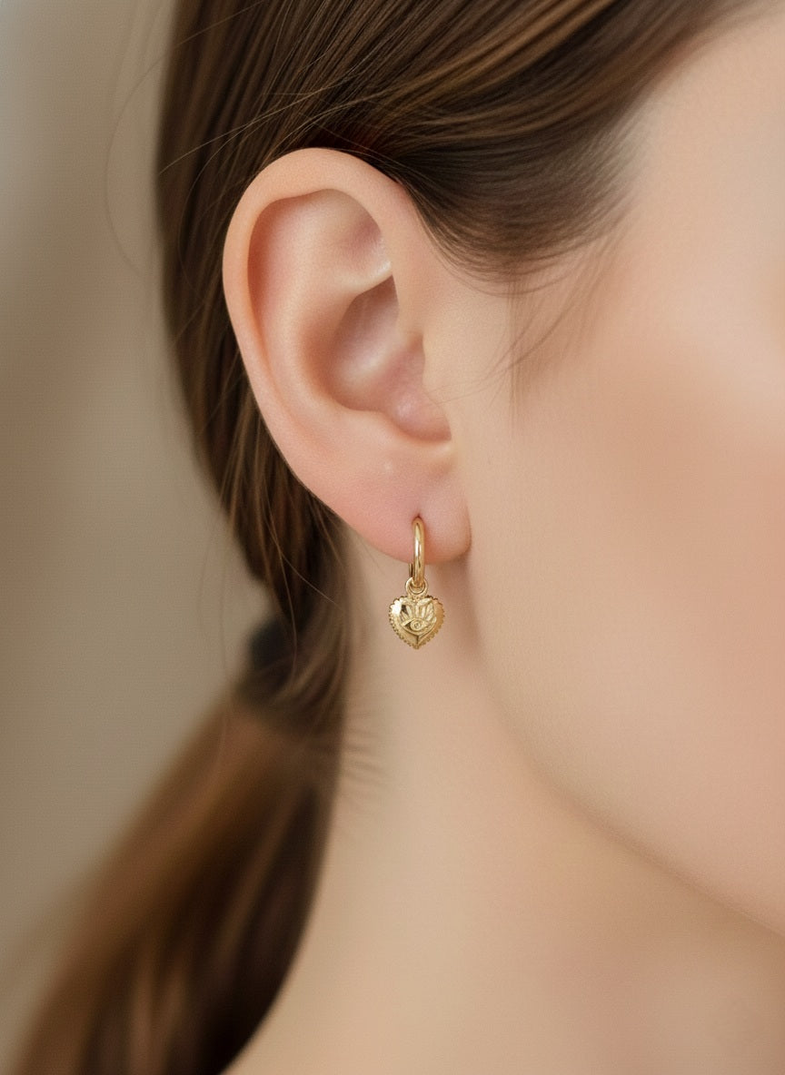 ASEL EVIL EYE EARRINGS