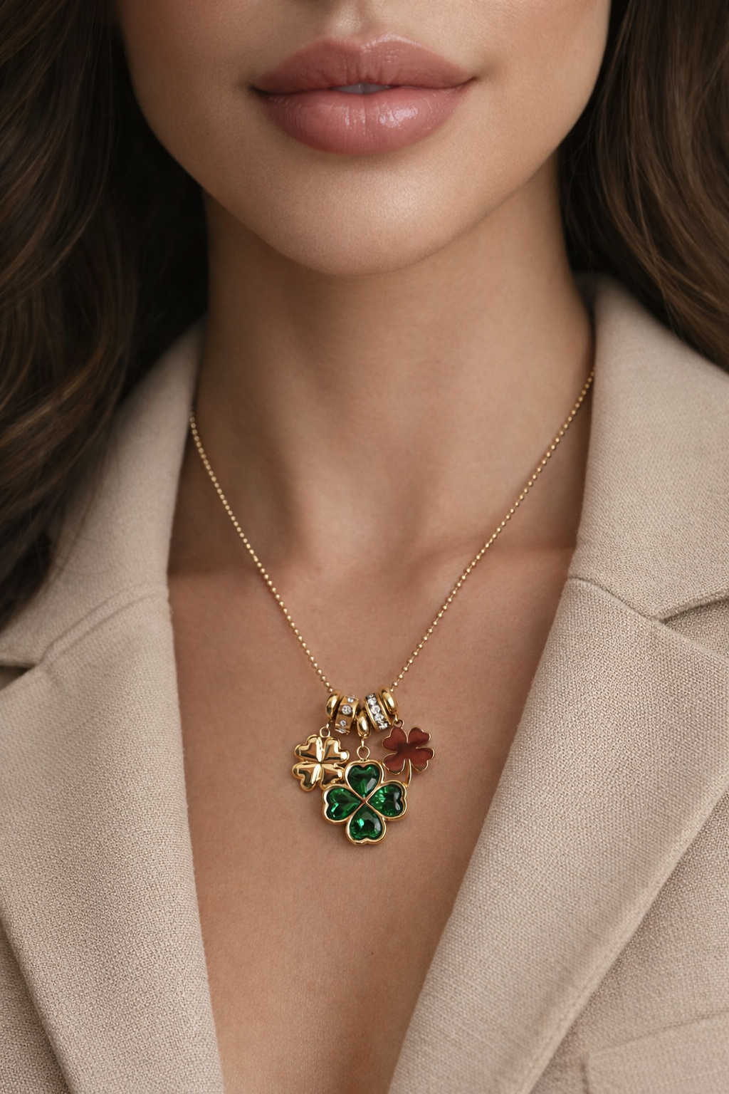 ESME CLOVER NECKLACE