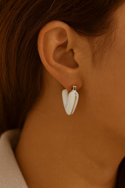 ALISA HEART EARRINGS