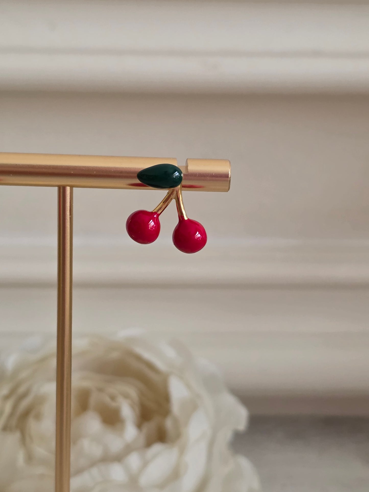 CHILEK CHERRY EARRINGS