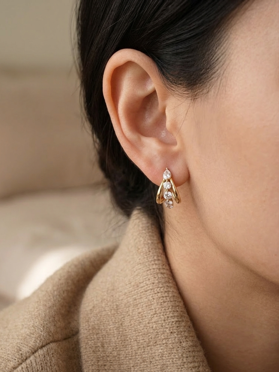 SELEN HOOP EARRINGS