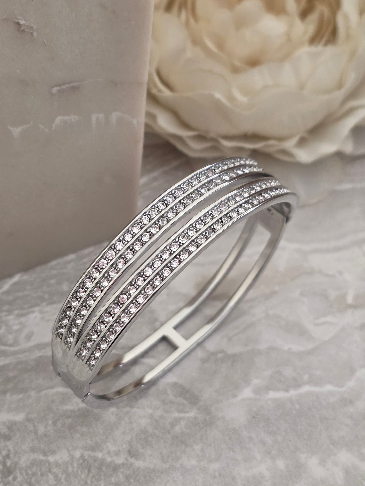 BERRA BANGLE SILVER