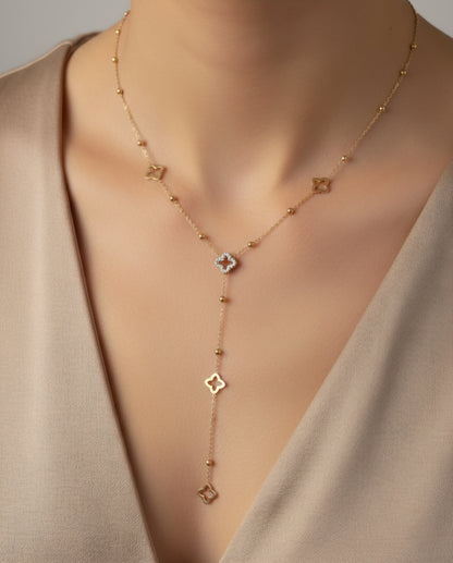 DELIAH CLOVER NECKLACE