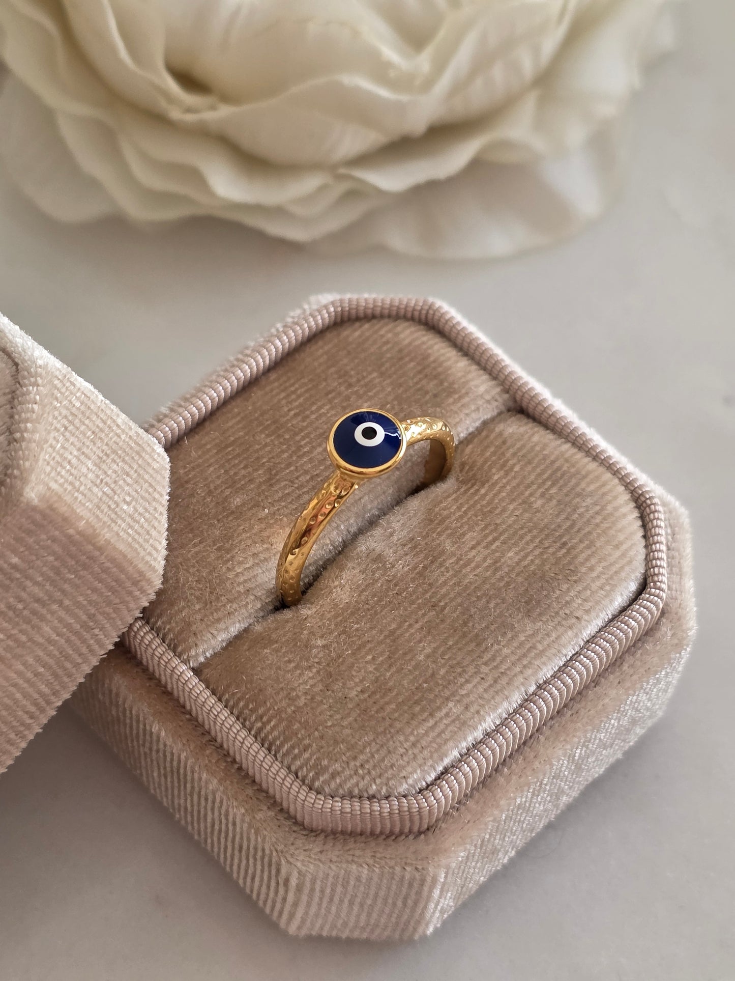 PIRIL EVIL EYE RING
