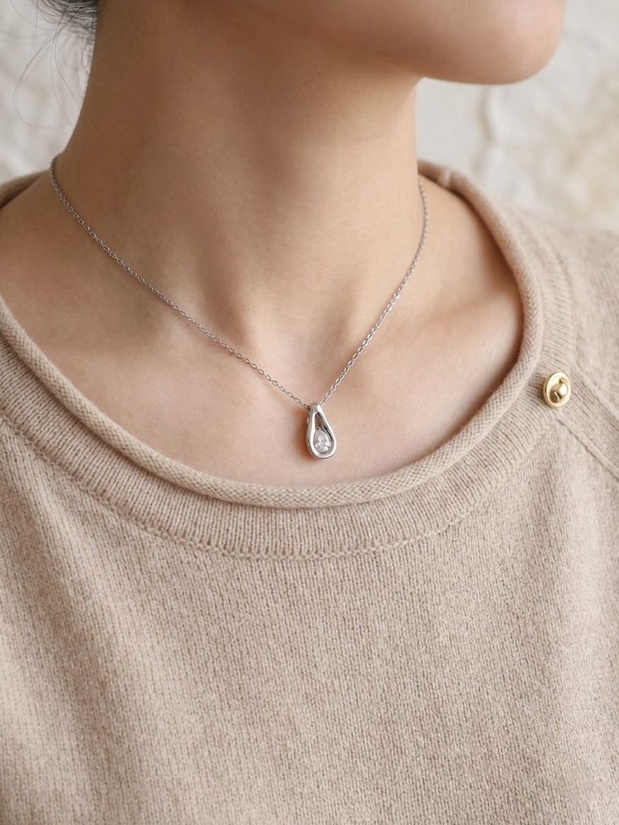 JANA NECKLACE SILVER