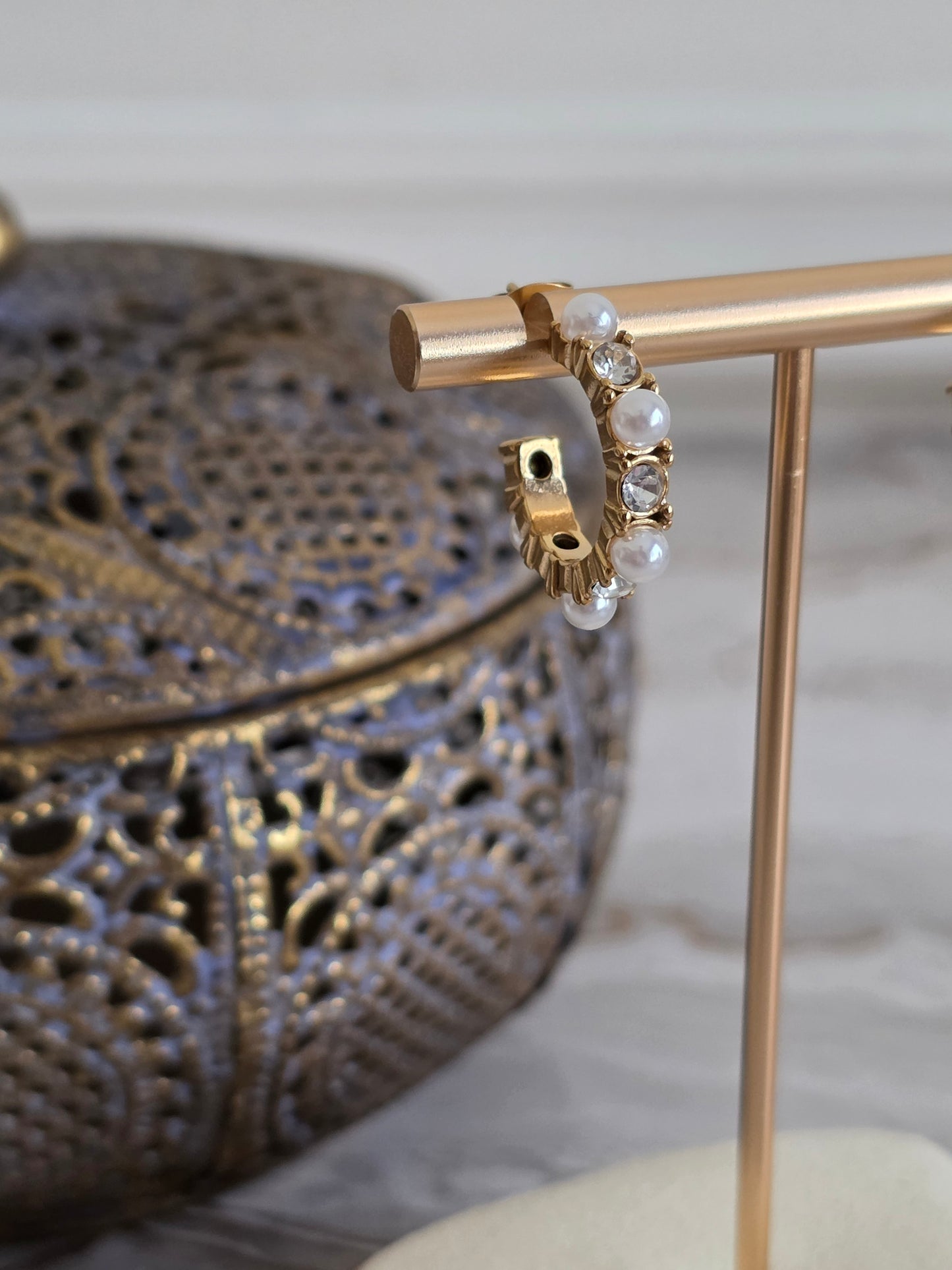 JAZMIN PEARL EARRINGS