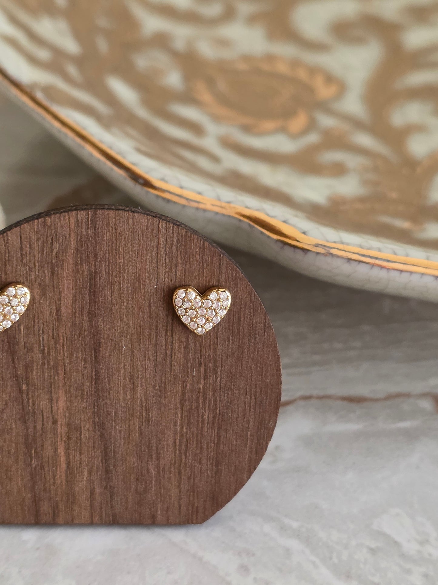 SERAN HEART EARRINGS