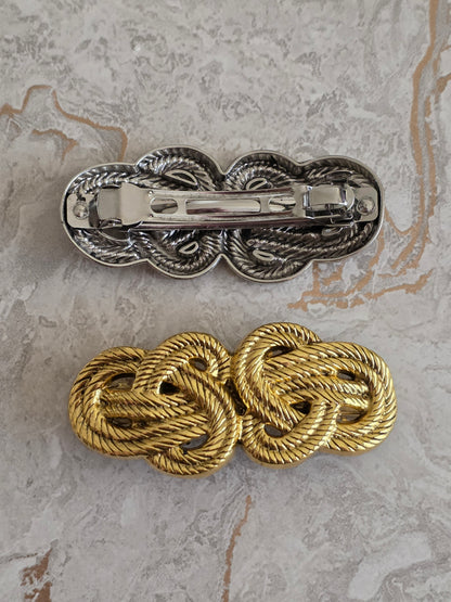 VINTAGE KNOT HAIR CLIP