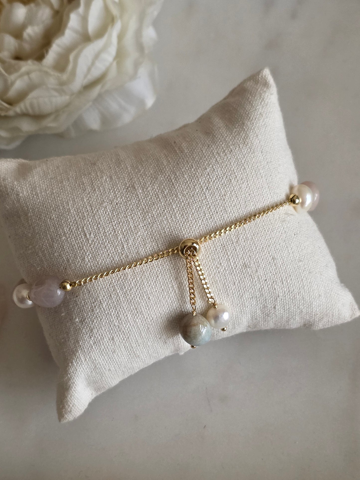 KIRA NATURAL STONE BRACELET