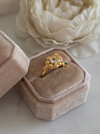TALIHA FLOWER RING