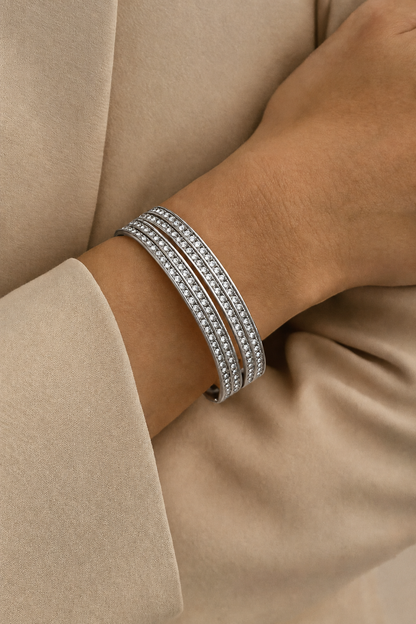 BERRA BANGLE SILVER
