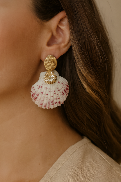 EYSHAN SHELL EARRINGS
