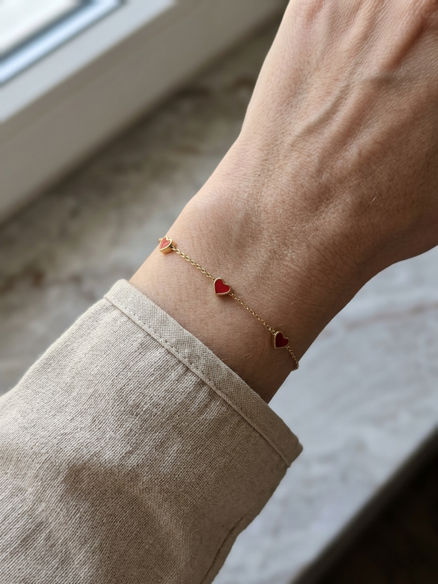 MERIL HEART BRACELET