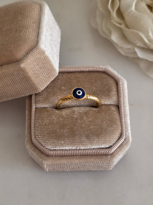 Evil eye ring