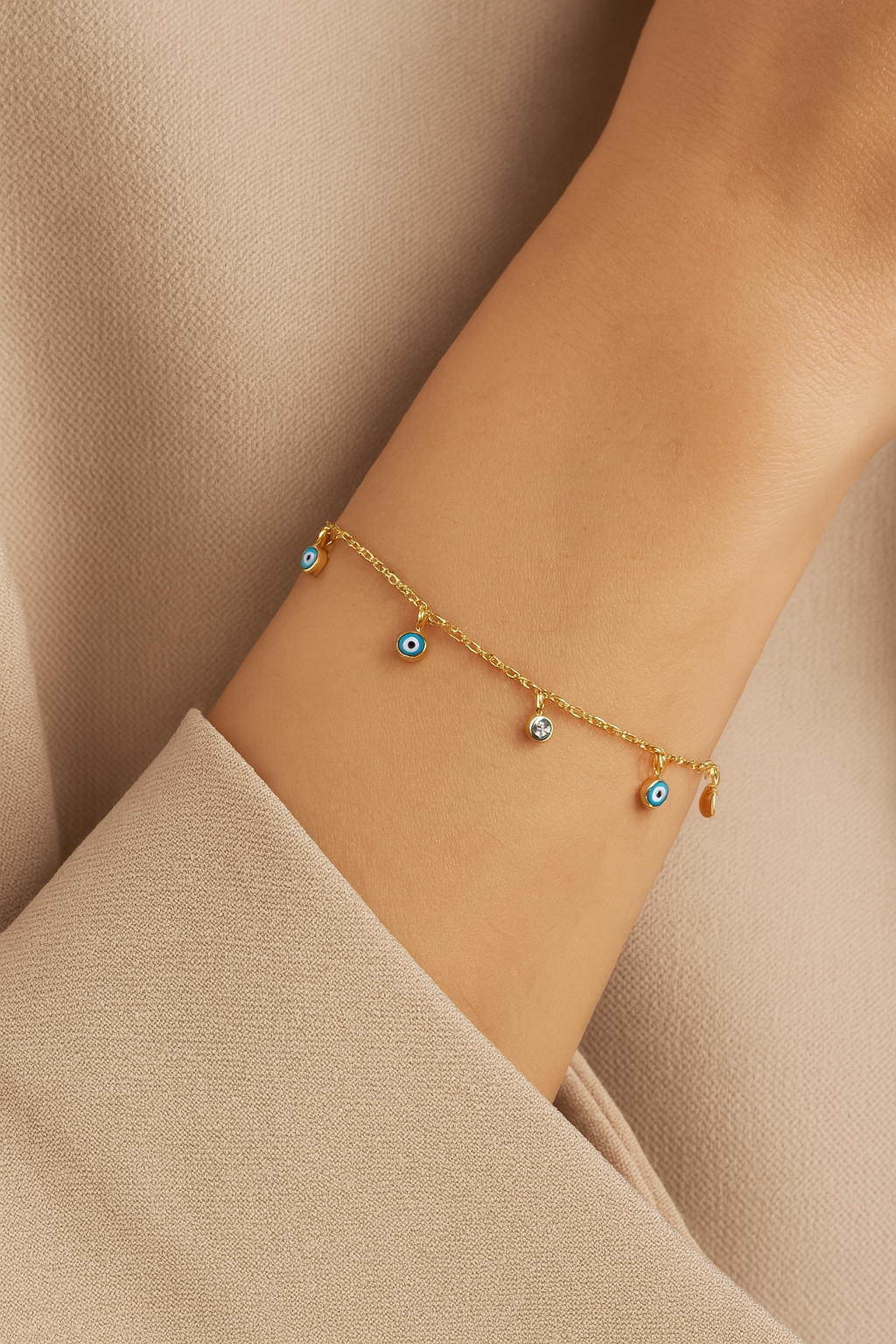 MILARA EVIL EYE BRACELET
