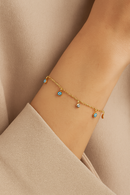 MILARA EVIL EYE BRACELET